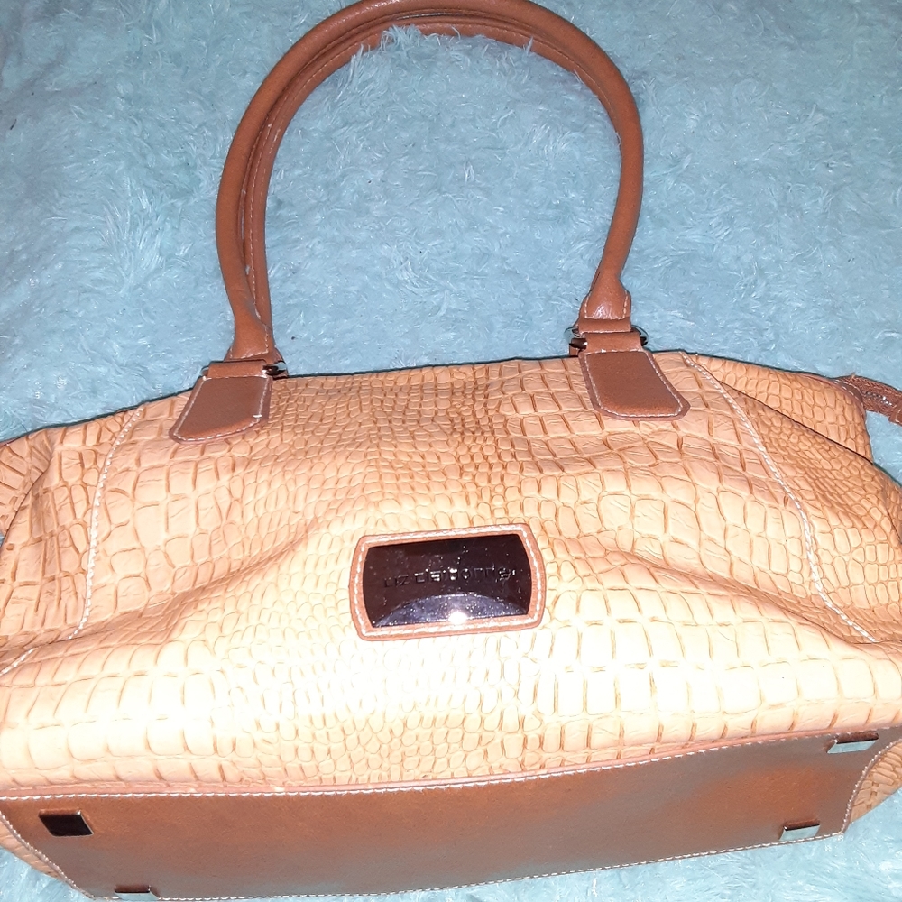 Liz Claiborne Faux Alligator purse